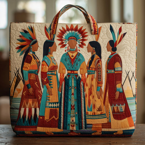 Tribal Comfort Quilted Tote Bag GFTOMA2083
