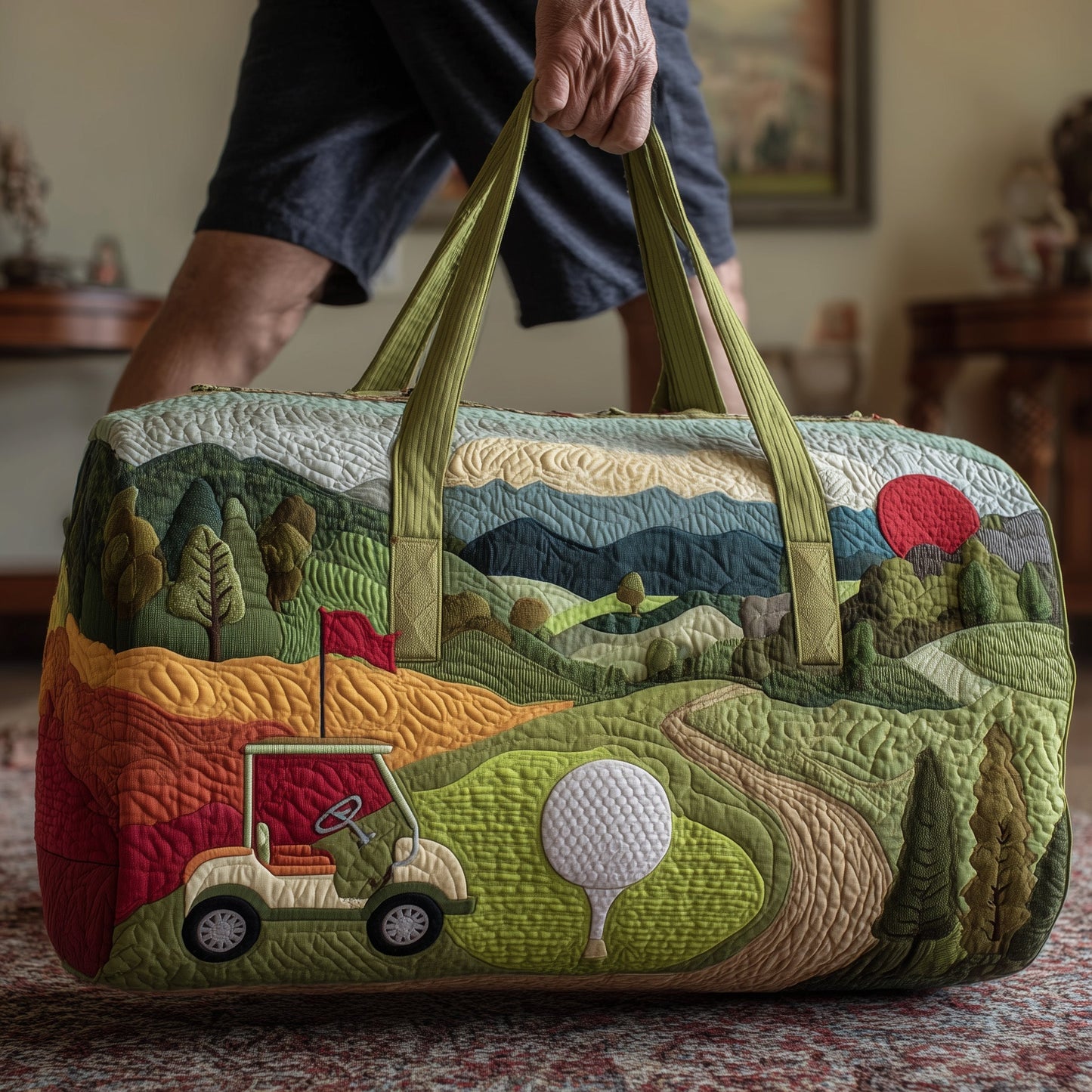 Fairway Dreams Quilted Duffle Bag GFTOMA2088