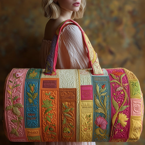 Booktrovert Quilted Duffle Bag GFTOMA2101