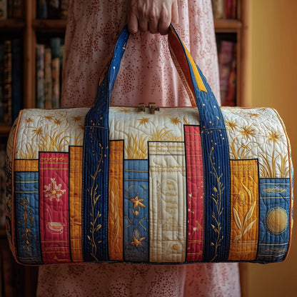 Booktrovert Quilted Duffle Bag GFTOMA2106