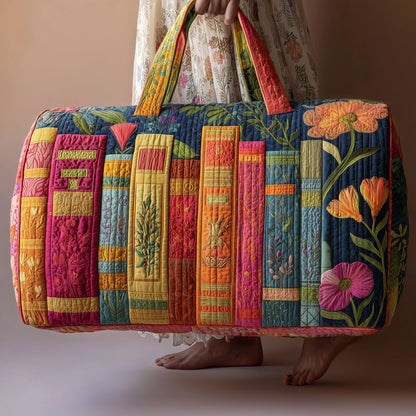 Booktrovert Quilted Duffle Bag GFTOMA2108