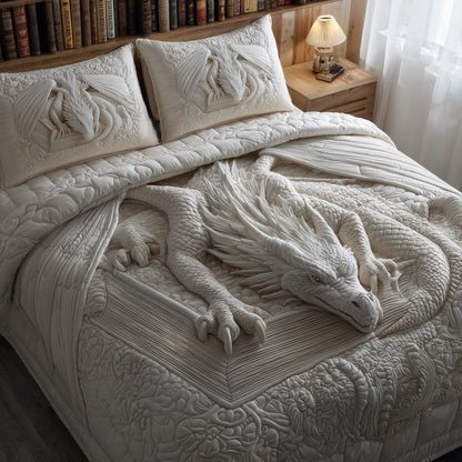 Dragon 3-Piece Quilted Bedding Set GFTOMA2126