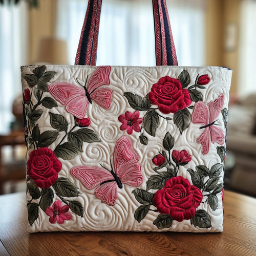 Butterfly Quilted Tote Bag GFTOMA2143