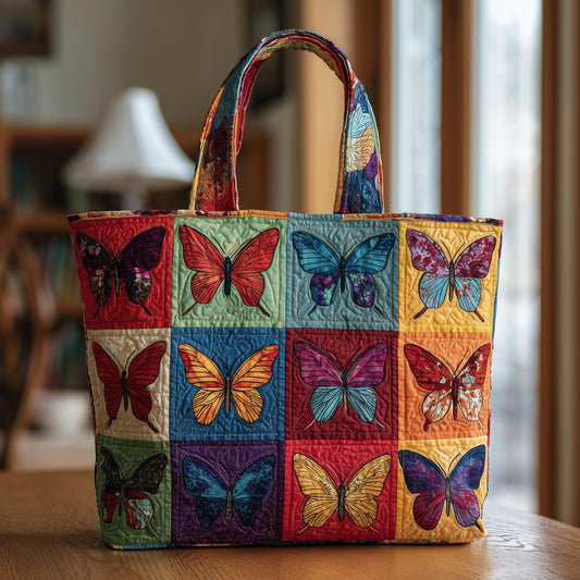 Butterfly Quilted Tote Bag GFTOMA2149