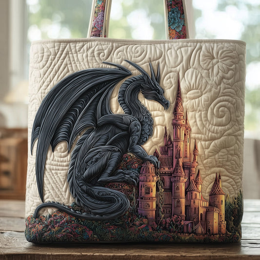 Dragon Fortress Quilted Tote Bag GFTOMA2218