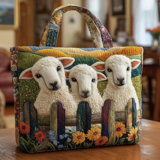 Sheep Quilted Tote Bag GFTOMA2228