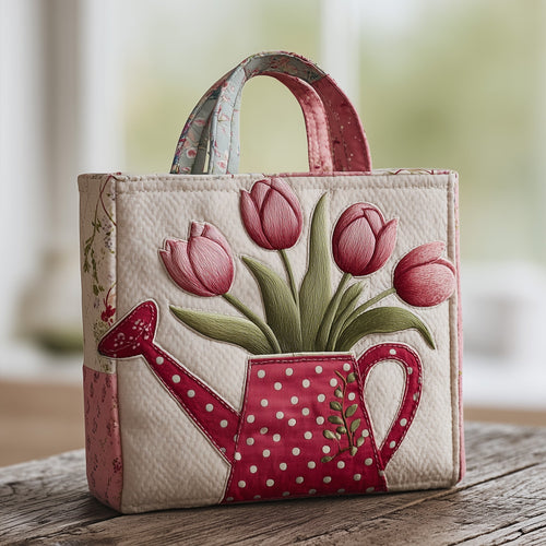 Floral Garden Quilted Tote Bag GFTOMA2243