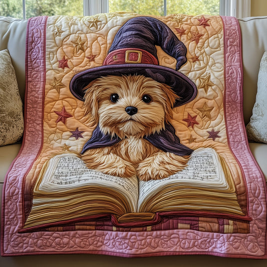Yorkshire Terrier Quilted Blanket GFTOMA230