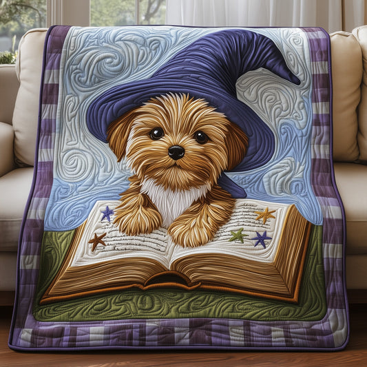 Yorkshire Terrier Quilted Blanket GFTOMA232