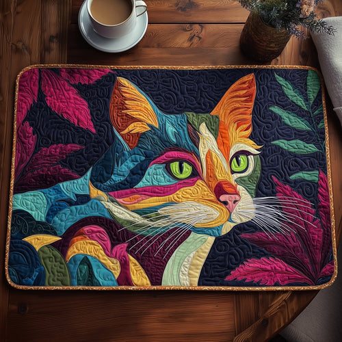 Whimsical Cat Quilted Place Mat GFTOMA2409