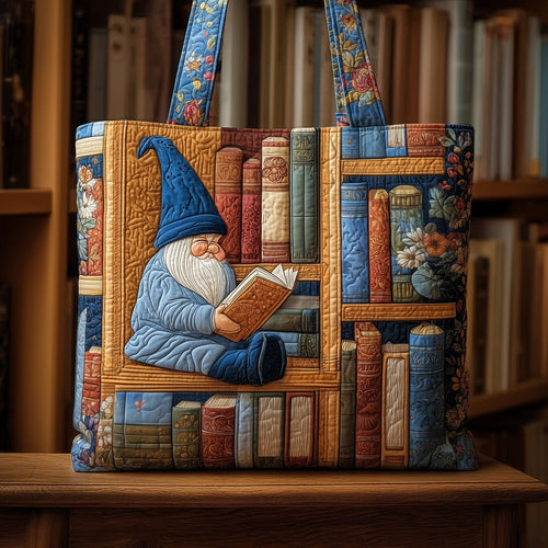 Cozy Book Quilted Tote Bag GFTOMA2574