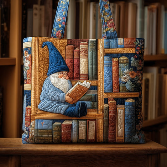 Cozy Book Quilted Tote Bag GFTOMA2574