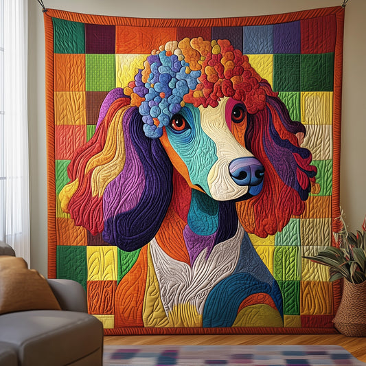 Poodle Quilted Blanket GFTOMA259