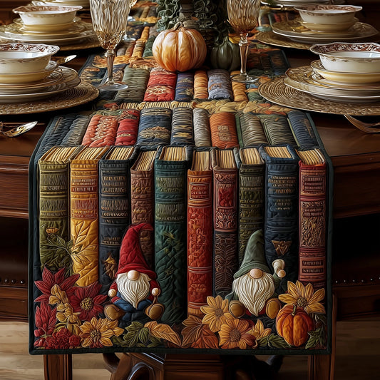 Cozy Library Quilted Table Runner GFTOMA2667
