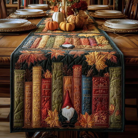 Cozy Library Quilted Table Runner GFTOMA2668