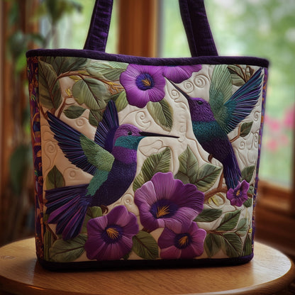 Hummingbird Quilted Tote Bag GFTOMA2685
