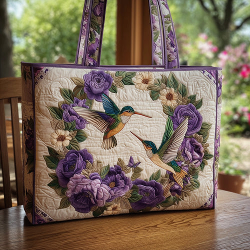 Hummingbird Quilted Tote Bag GFTOMA2688