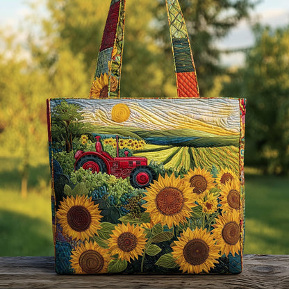 Sunflower Quilted Tote Bag GFTOMA2693