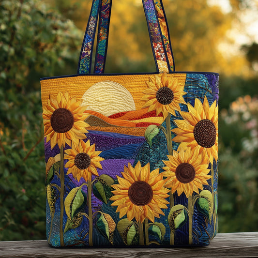 Sunflower Quilted Tote Bag GFTOMA2696