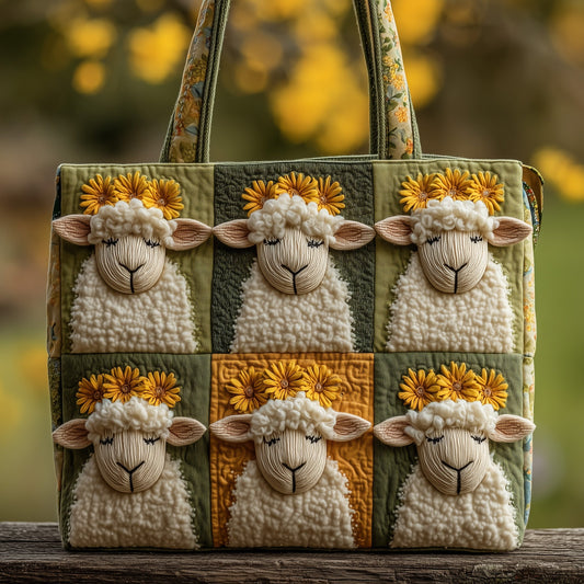 Sheep Quilted Tote Bag GFTOMA2704