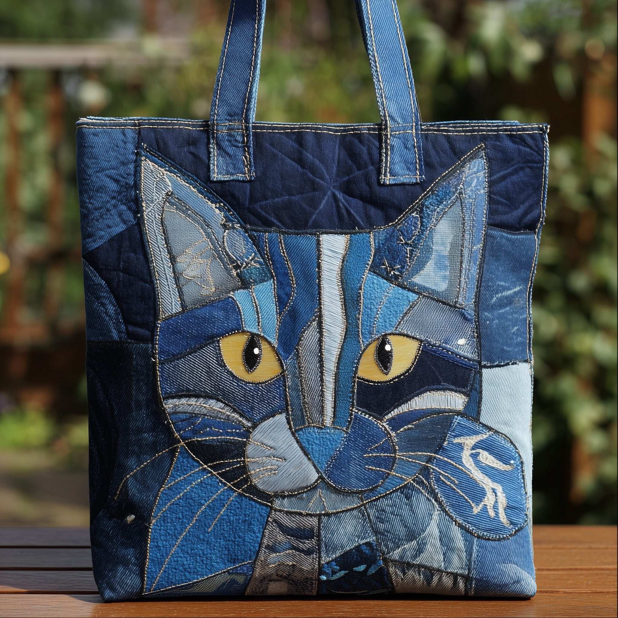 Cat Quilted Tote Bag GFTOMA2722 – Patchique Store