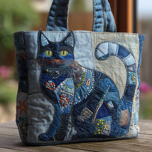 Cat Quilted Tote Bag GFTOMA2727