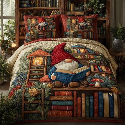 Cozy Library 3-Piece Quilted Bedding Set GFTOMA2761
