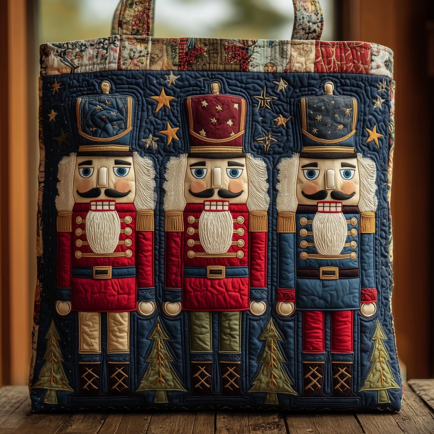 Nutcracker Guard Quilted Tote Bag GFTOMA2767