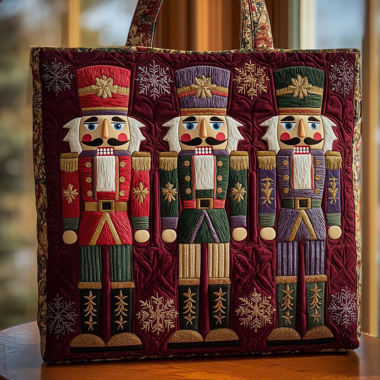 Nutcracker Guard Quilted Tote Bag GFTOMA2770