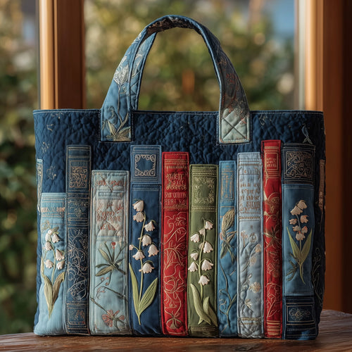 Cozy Book Quilted Tote Bag GFTOMA2780
