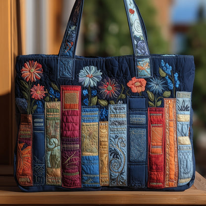 Cozy Book Quilted Tote Bag GFTOMA2782