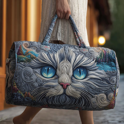 Starry Cat Dreams Quilted Duffle Bag GFTOMA2826