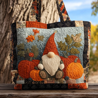 Gnome Quilted Tote Bag GFTOMA2852