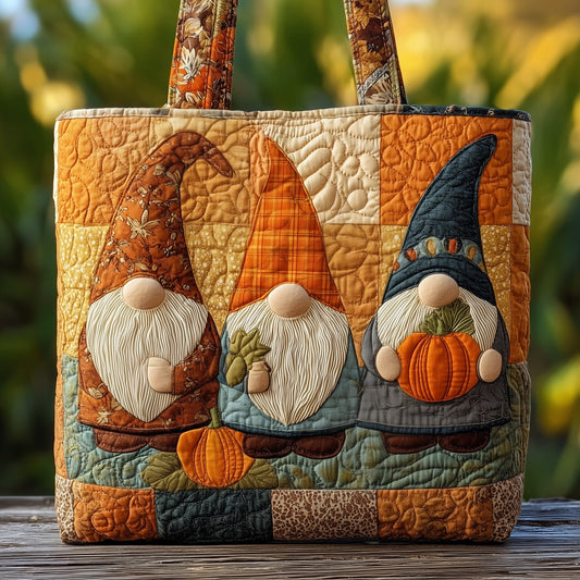 Gnome Quilted Tote Bag GFTOMA2854