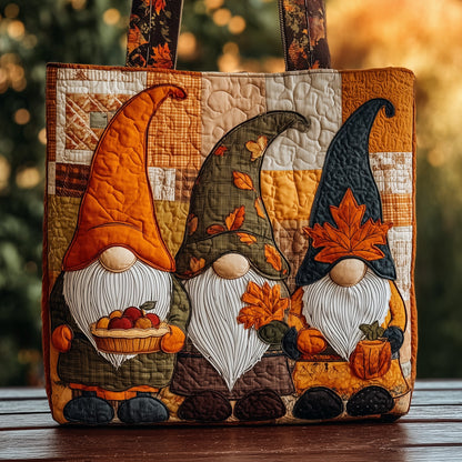 Gnome Quilted Tote Bag GFTOMA2857