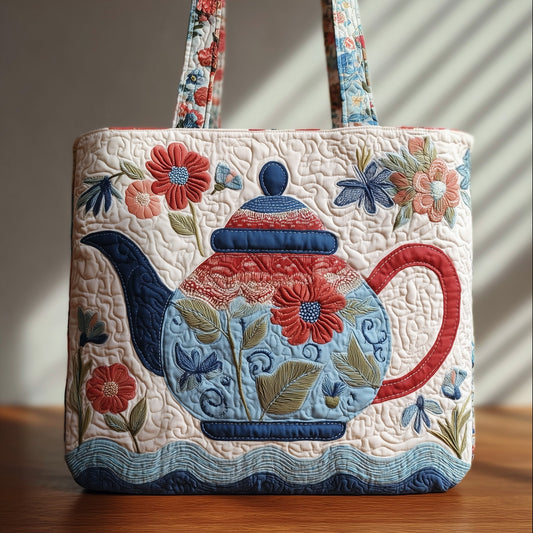 Teaware Quilted Tote Bag GFTOMA2867