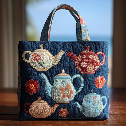 Teaware Quilted Tote Bag GFTOMA2871