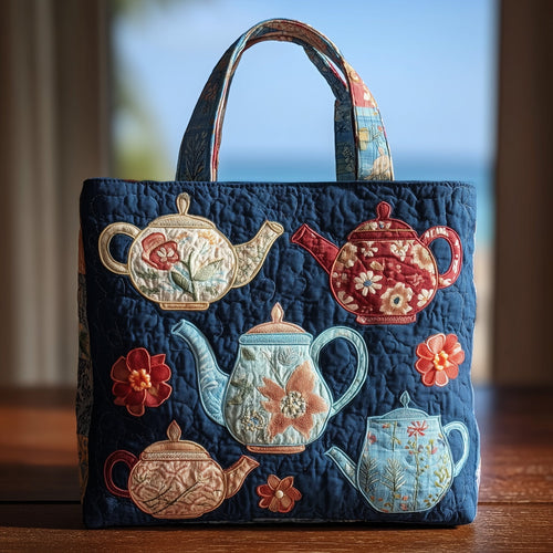 Teaware Quilted Tote Bag GFTOMA2871