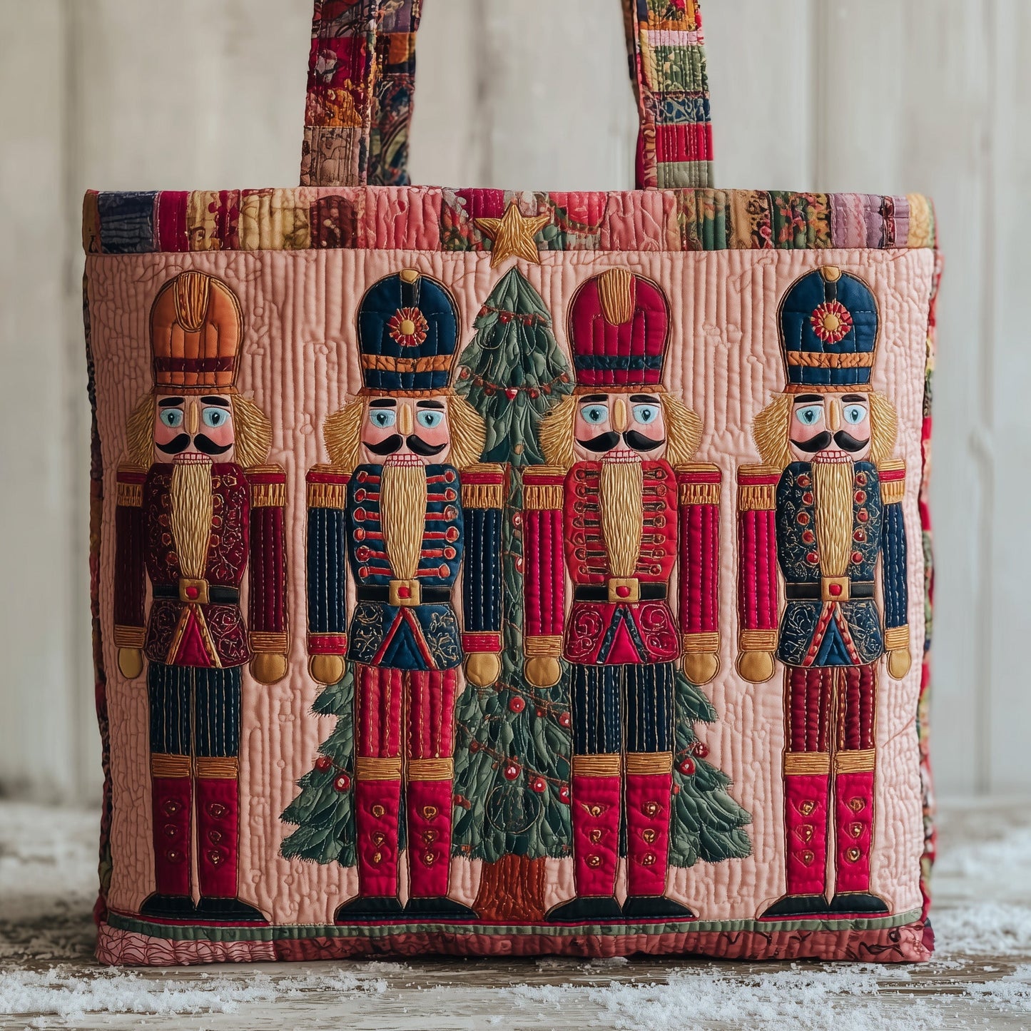 Nutcracker Guard Quilted Tote Bag GFTOMA2913