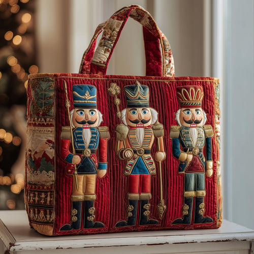 Nutcracker Guard Quilted Tote Bag GFTOMA2915