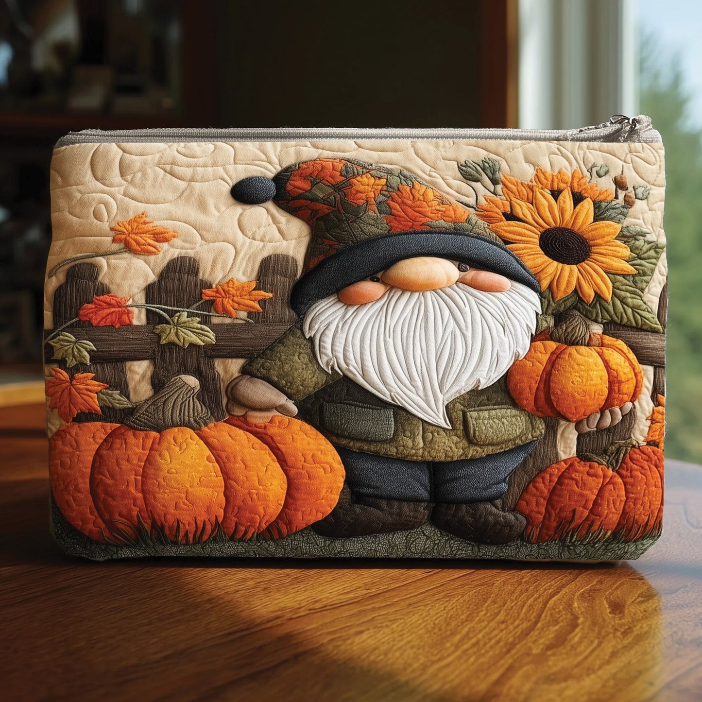 Fall Gnome Quilted Purse GFTOMA2968