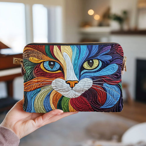 Cat Purrs Quilted Purse GFTOMA2997