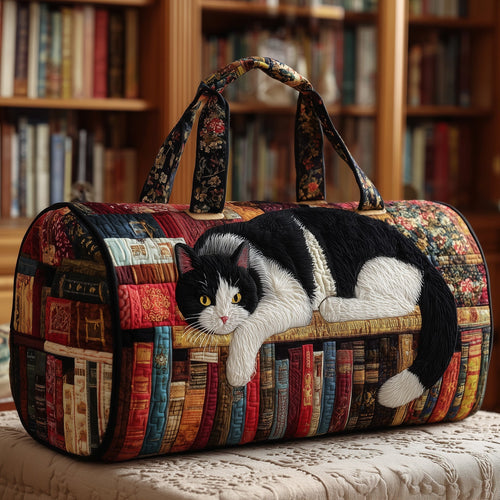 Cozy Library Quilted Duffle Bag GFTOMA3048