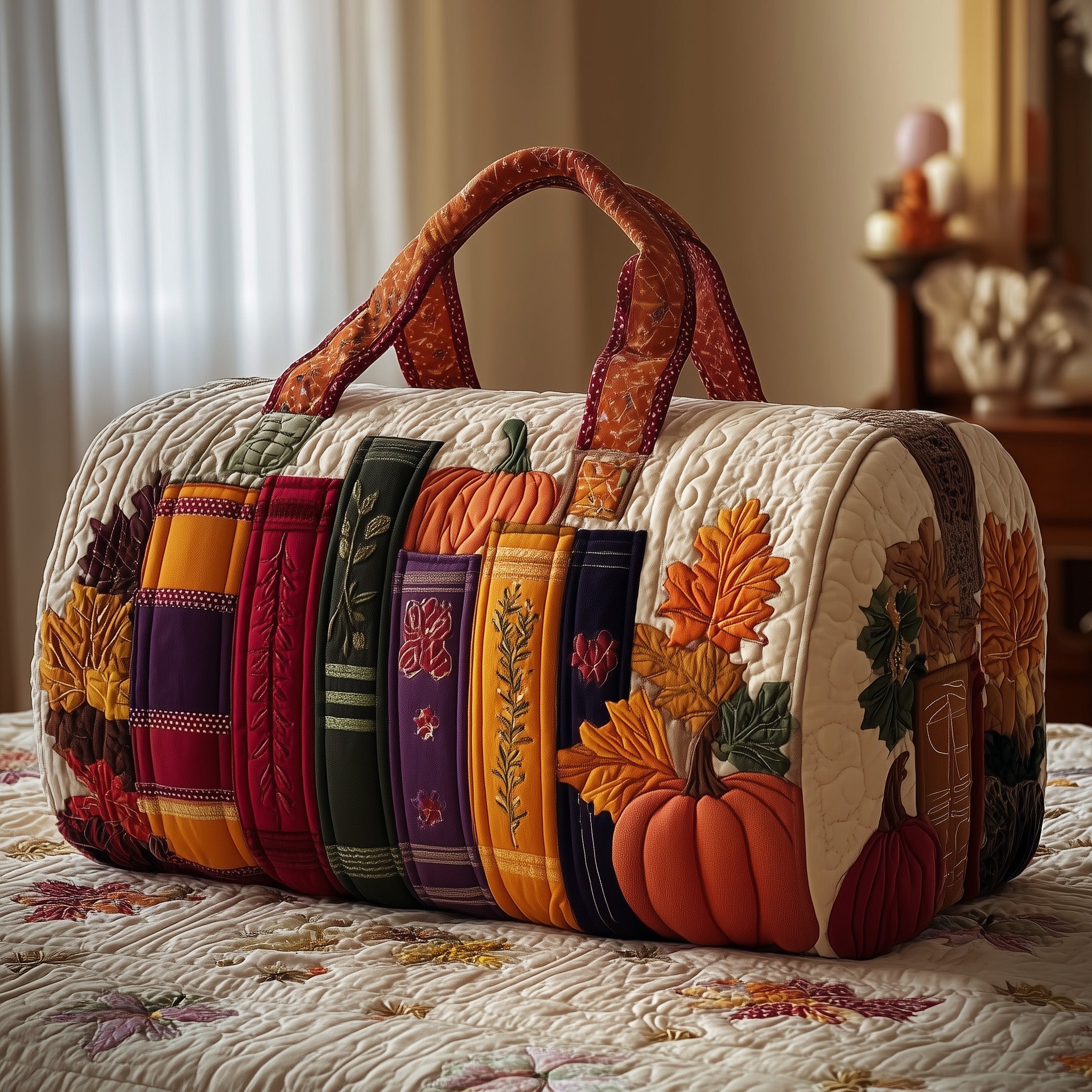 Cozy Library Quilted Duffle Bag GFTOMA3050 – Patchique Store