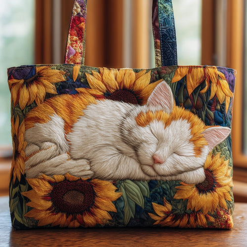 Dreamy Cat Quilted Tote Bag GFTOMA3057