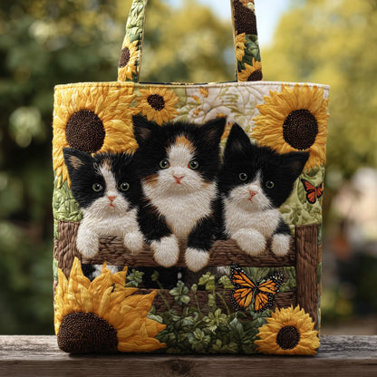 Dreamy Cat Quilted Tote Bag GFTOMA3061