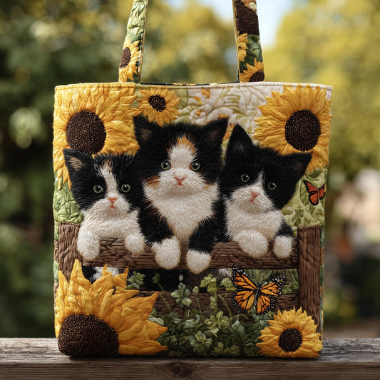 Dreamy Cat Quilted Tote Bag GFTOMA3061