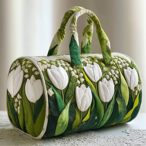 Tulip Blooms Quilted Duffle Bag GFTOMA3096