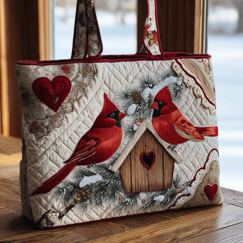 Scarlet Winter Quilted Tote Bag GFTOMA3110