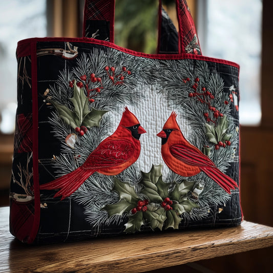 Scarlet Winter Quilted Tote Bag GFTOMA3111